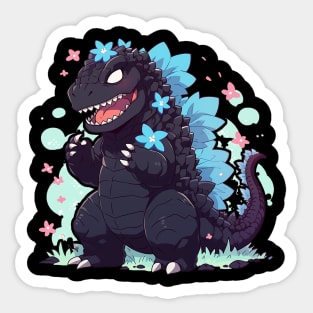 godzilla Sticker